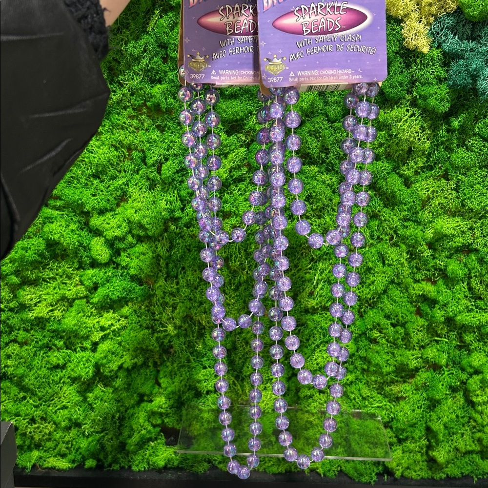 Dress Up'n Dazzle Sparkle Beads Necklace 2 Pack